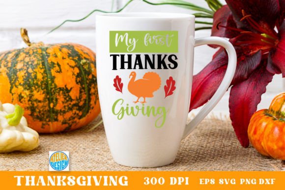 My First Thanks Giving Svg Cup